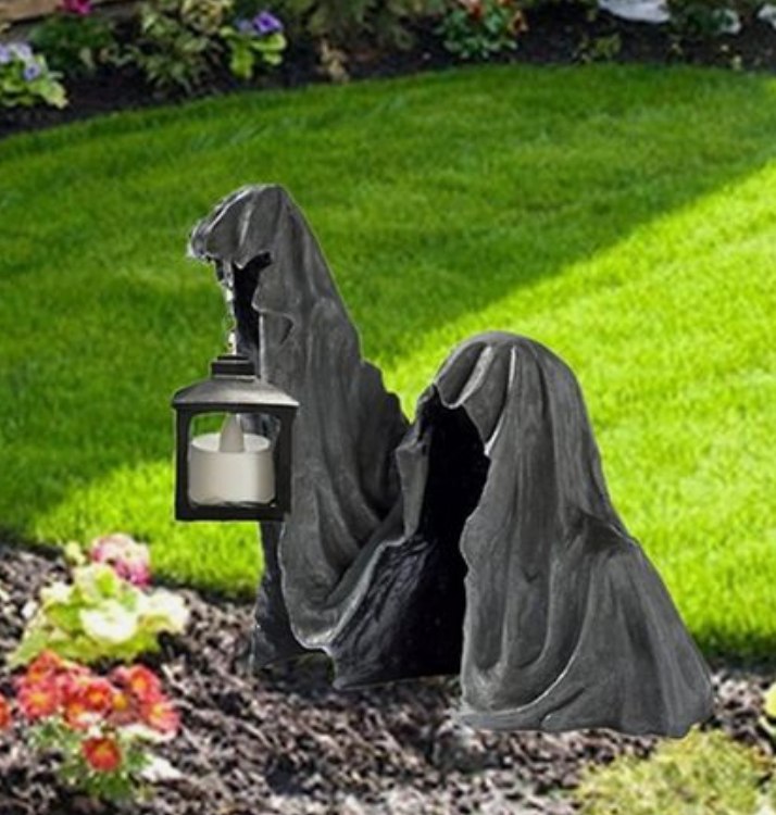 Halloween gardening idea 